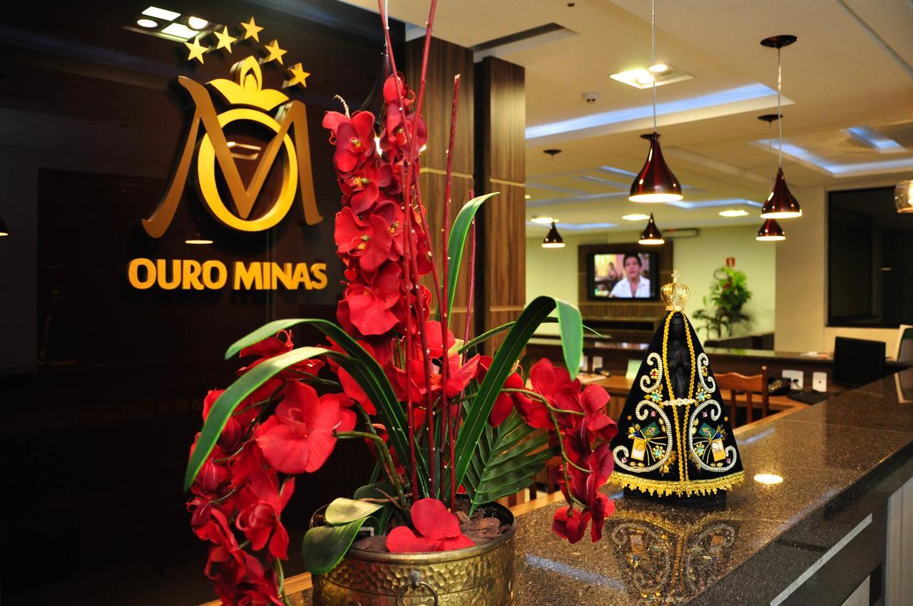Ouro Minas Plaza Hotel Aparecida  Eksteriør bilde